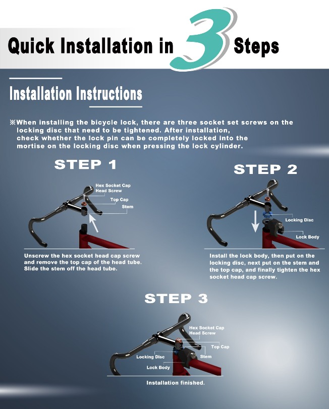 Quick Installation in 3 Steps