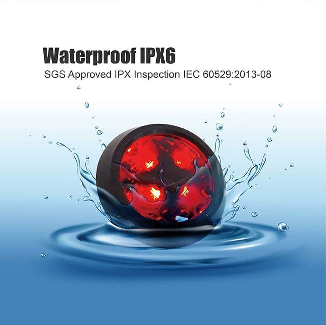 Waterproof IPX6