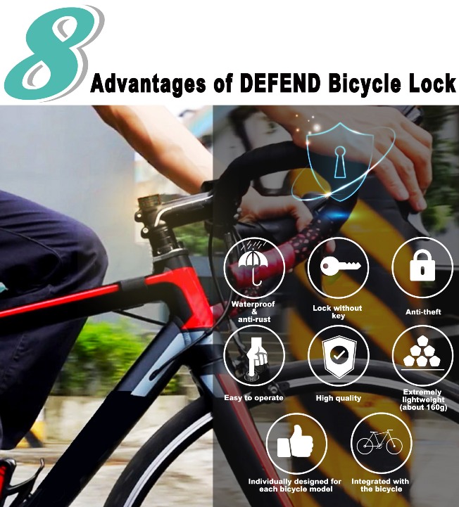 8 Advantages of DEFEND Bicycle Lock