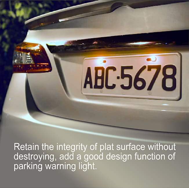 add a good design function of parking warning light